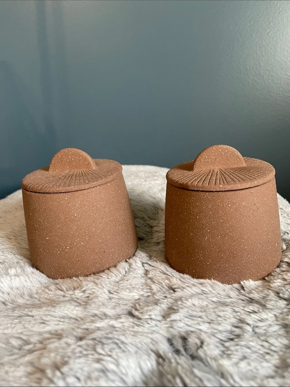 Citrine Ceramic Spice Jars